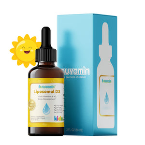 Nuvamin Liquid Liposomal Vitamin D3 Drops, 800 IU, 2Fl. Oz (60ml)