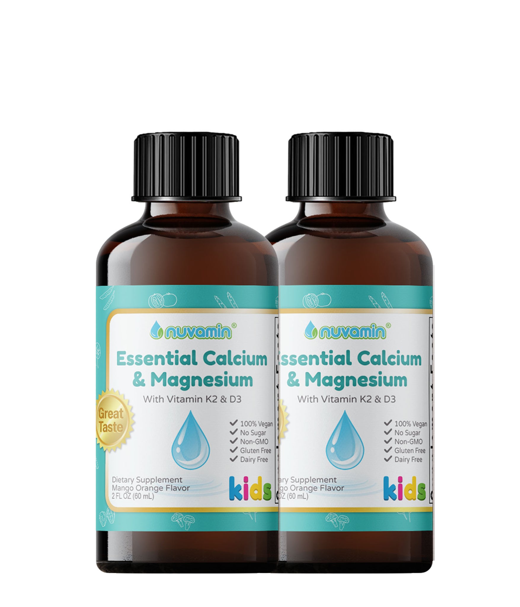 Nuvamin Essential Calcium & Magnesium Bundle (2 Bottles)