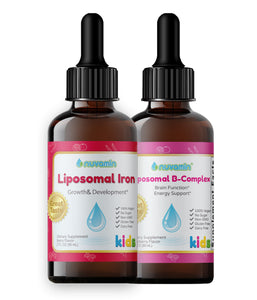 Nuvamin Liposomal Iron & Liposomal B-Complex Bundle