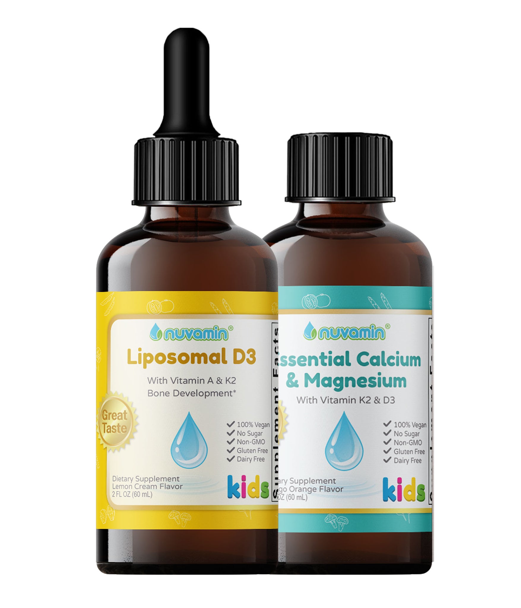 Nuvamin Liposomal D3 and Essential Calcium/Magnesium Bundle